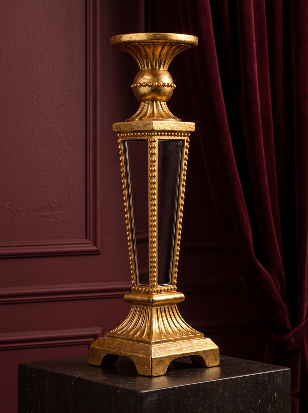 Galerie Gilt Candle Holder
