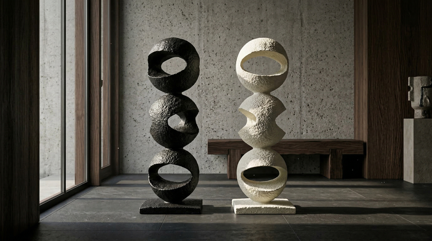 Aperture Totem Sculpture