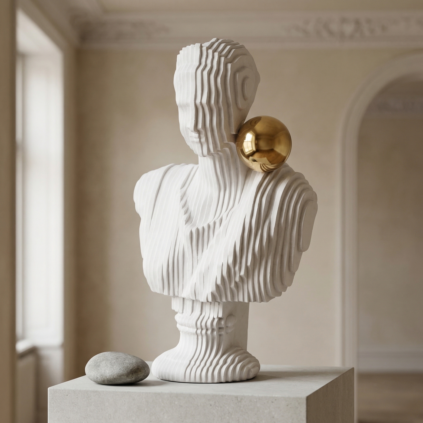 Celestial Shoulder Sculpture