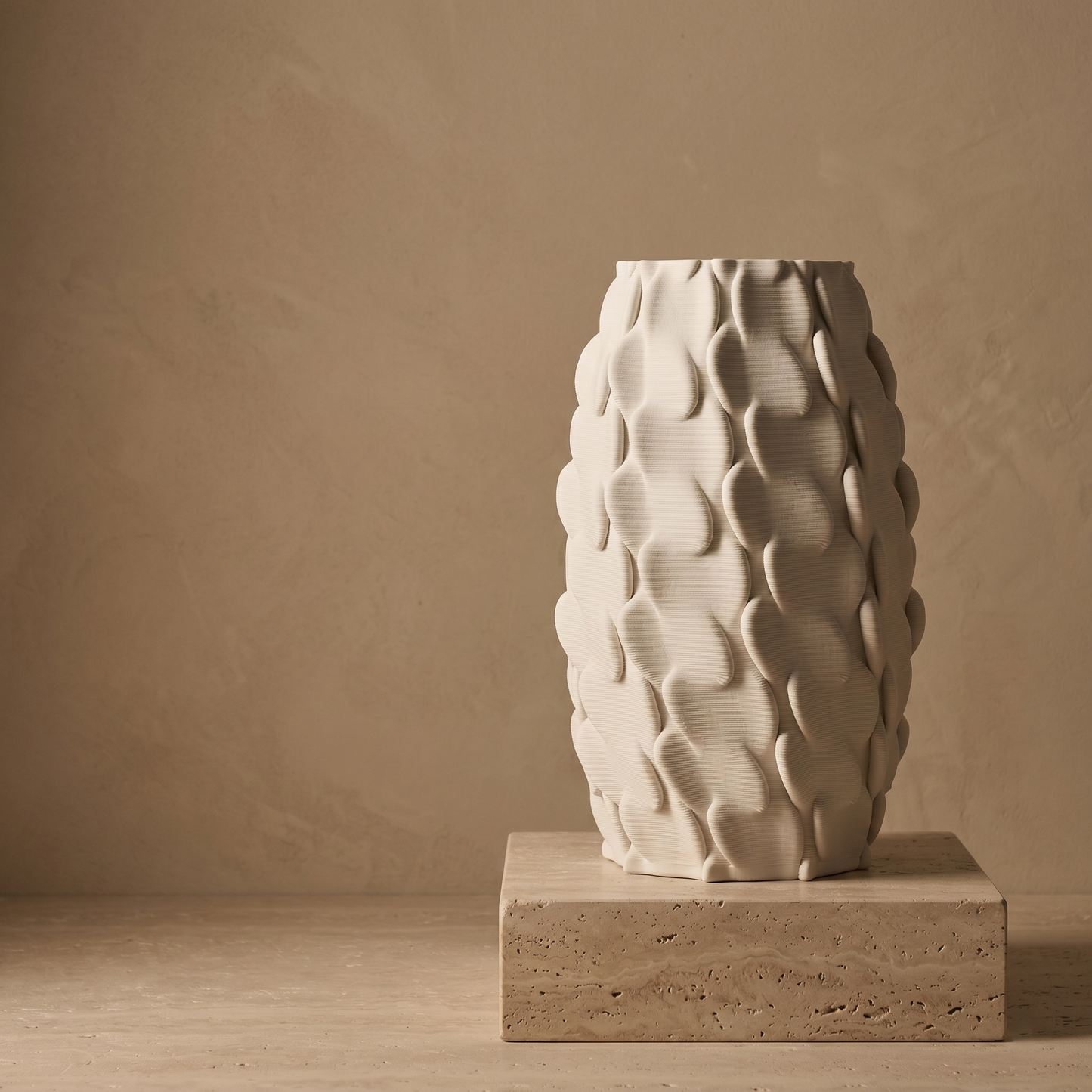 Morrow Form Vase - White