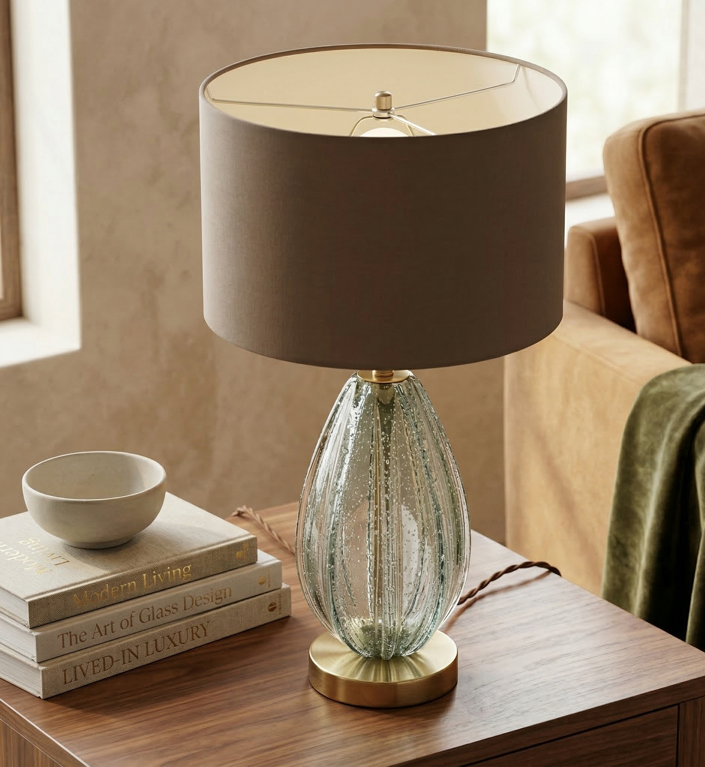 Portofino Teal Table Lamp