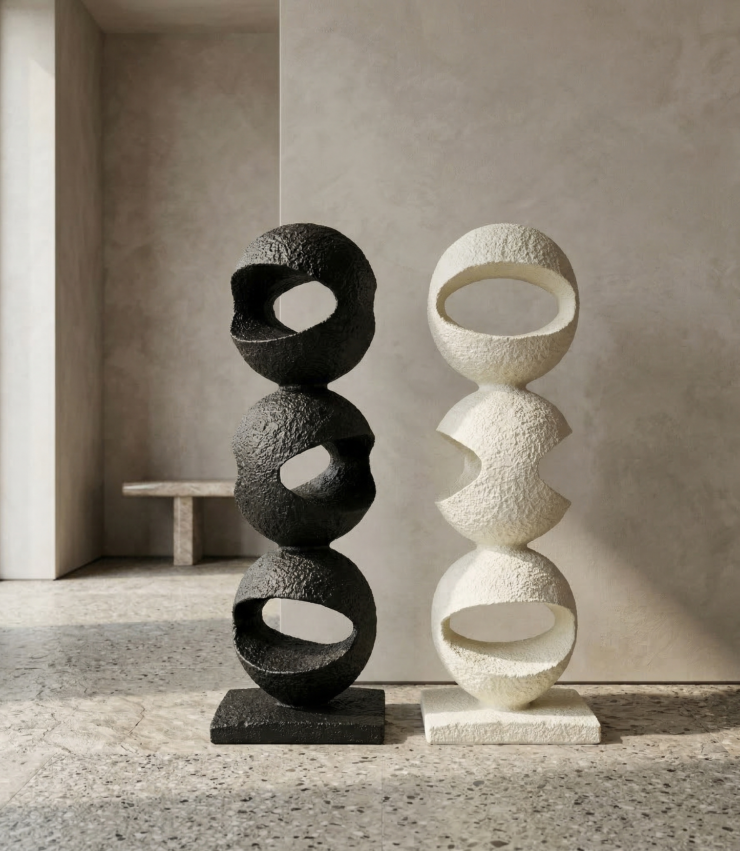 Aperture Totem Sculpture