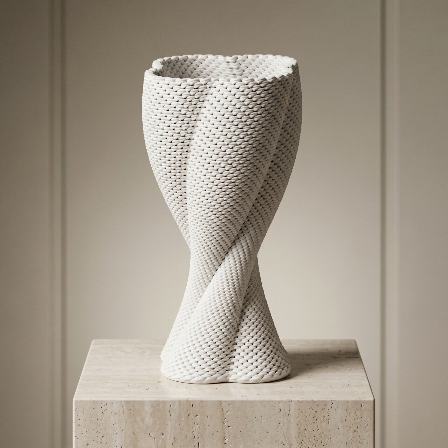Braided Silence Vase