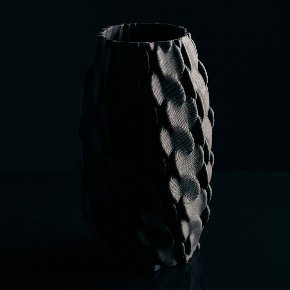 Morrow Form Vase - Black