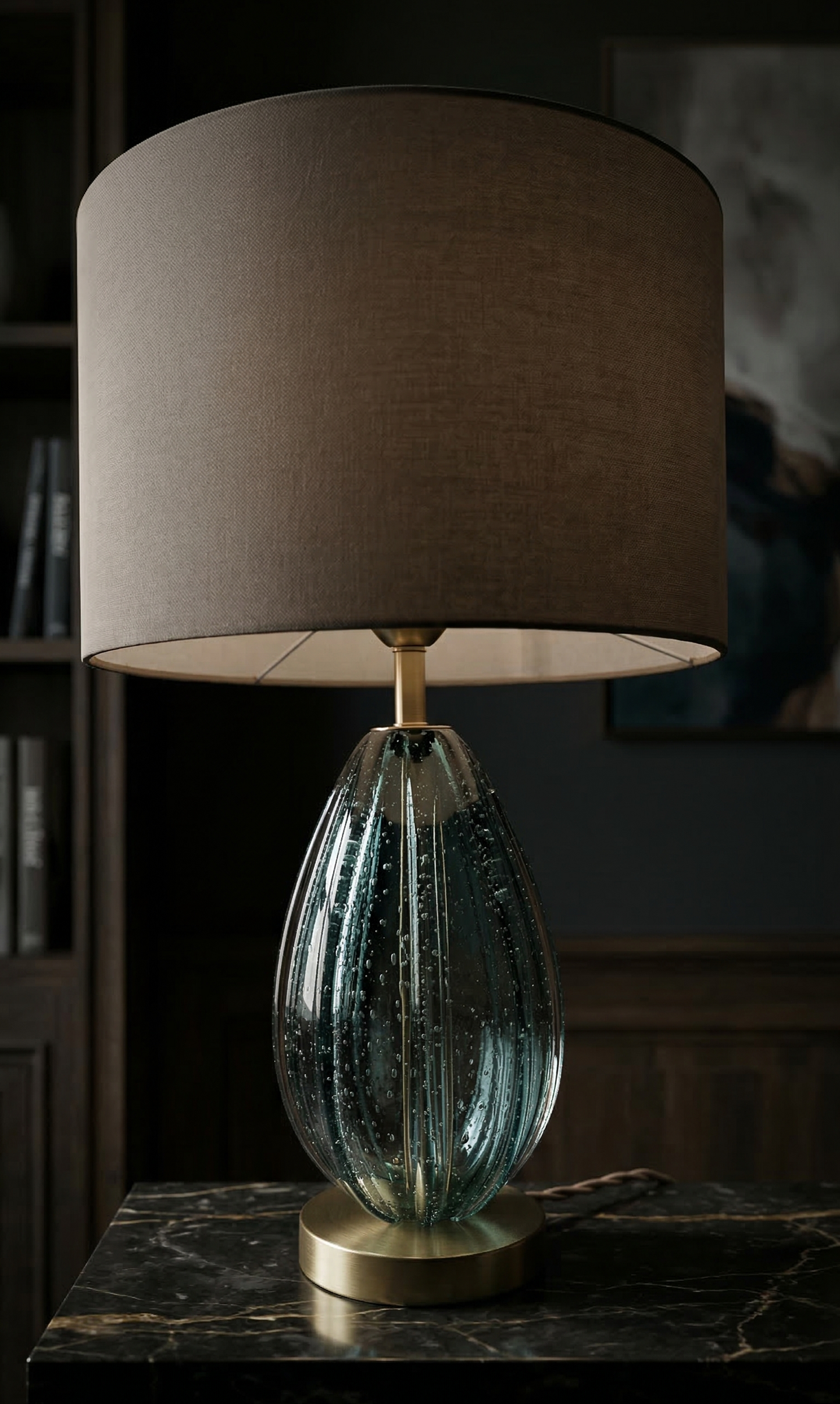 Portofino Teal Table Lamp