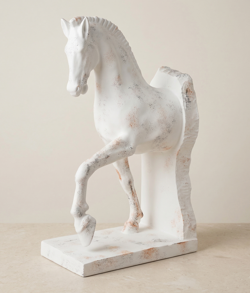 Studio Drip Stallion Horse Statue