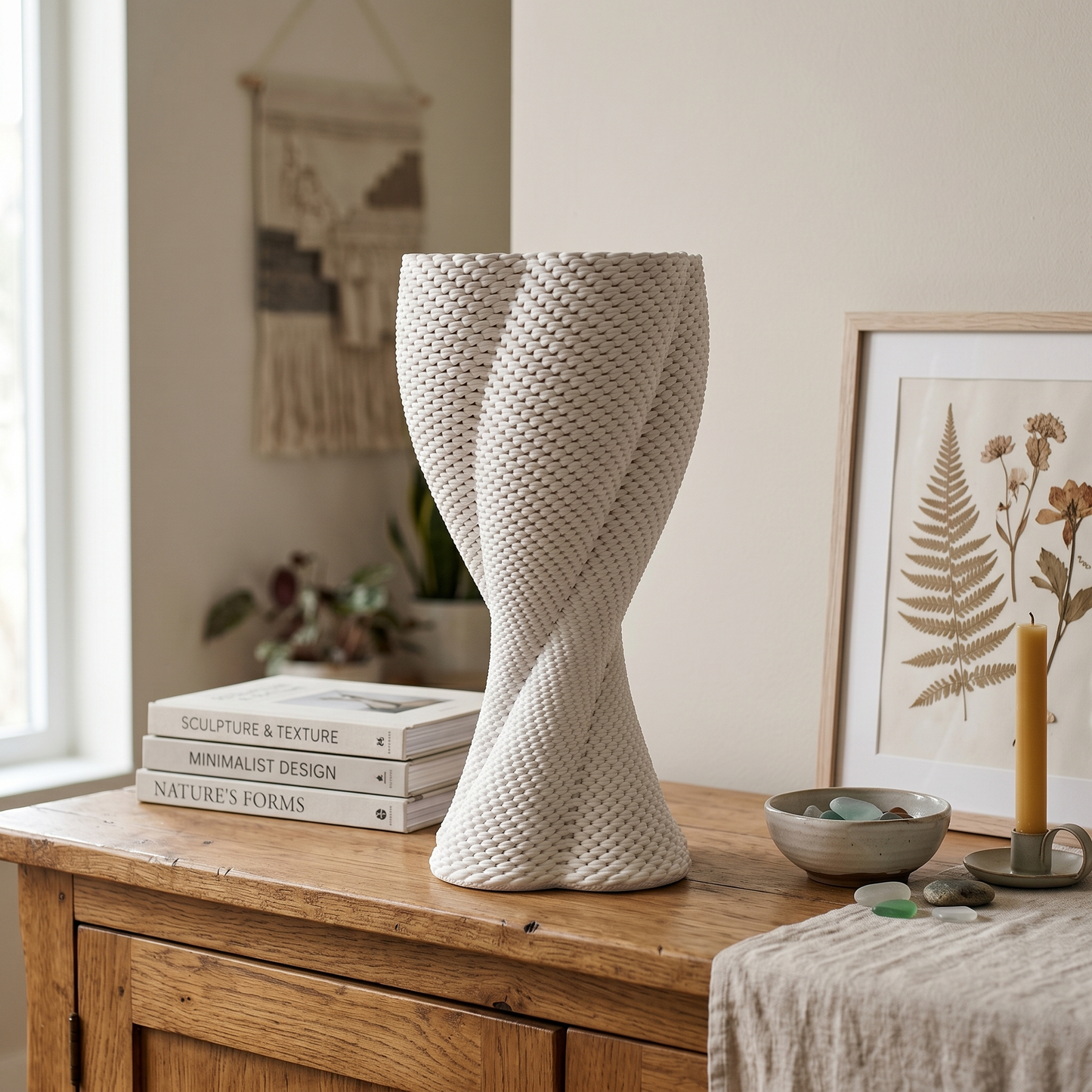 Braided Silence Vase