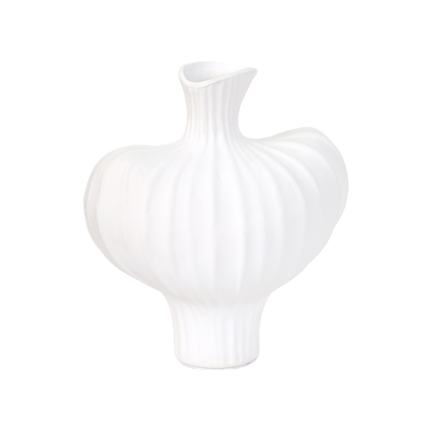 Vesper Noir & Ivory Vase