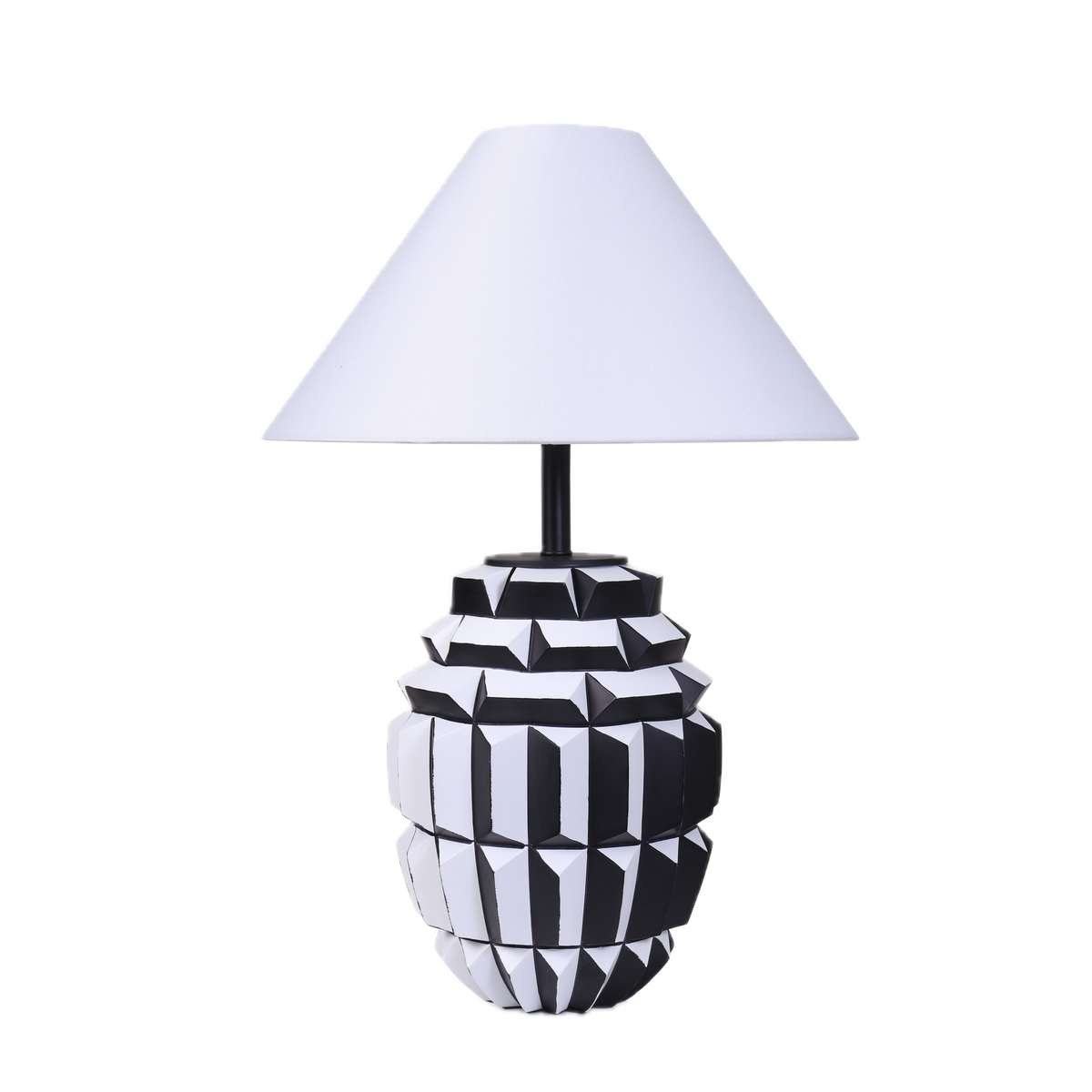 Damier Prism Table Lamp