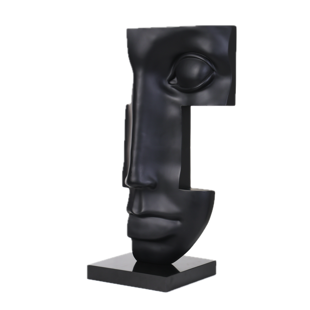 Duality Void Face Sculpture