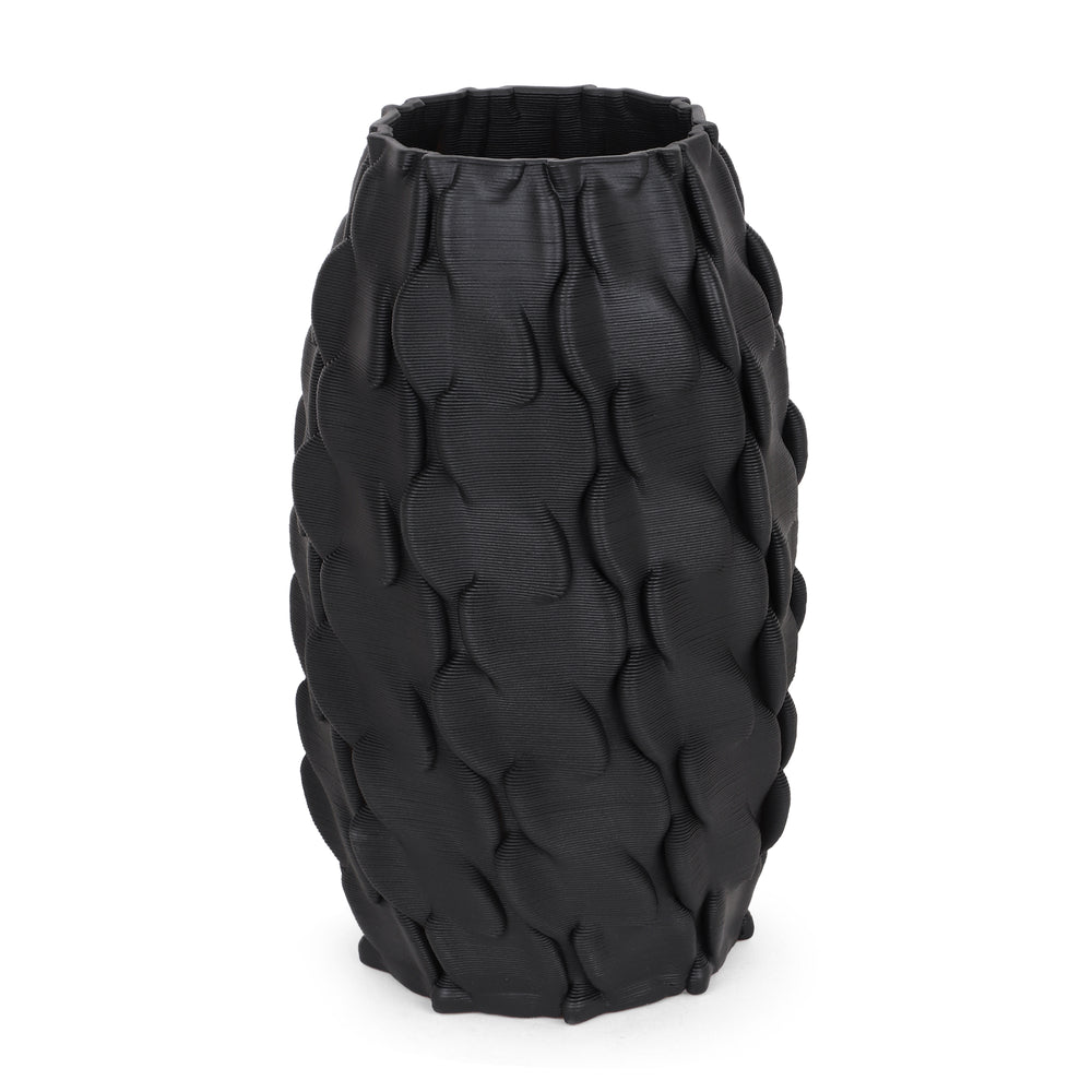 Morrow Form Vase - Black