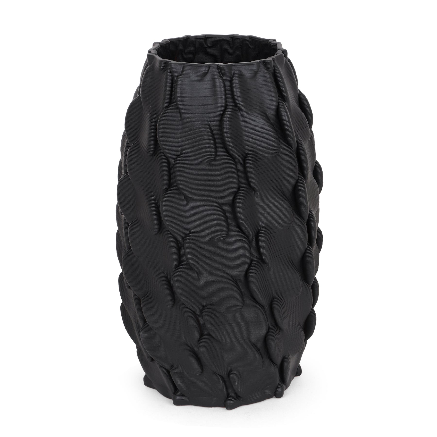 Morrow Form Vase - Black